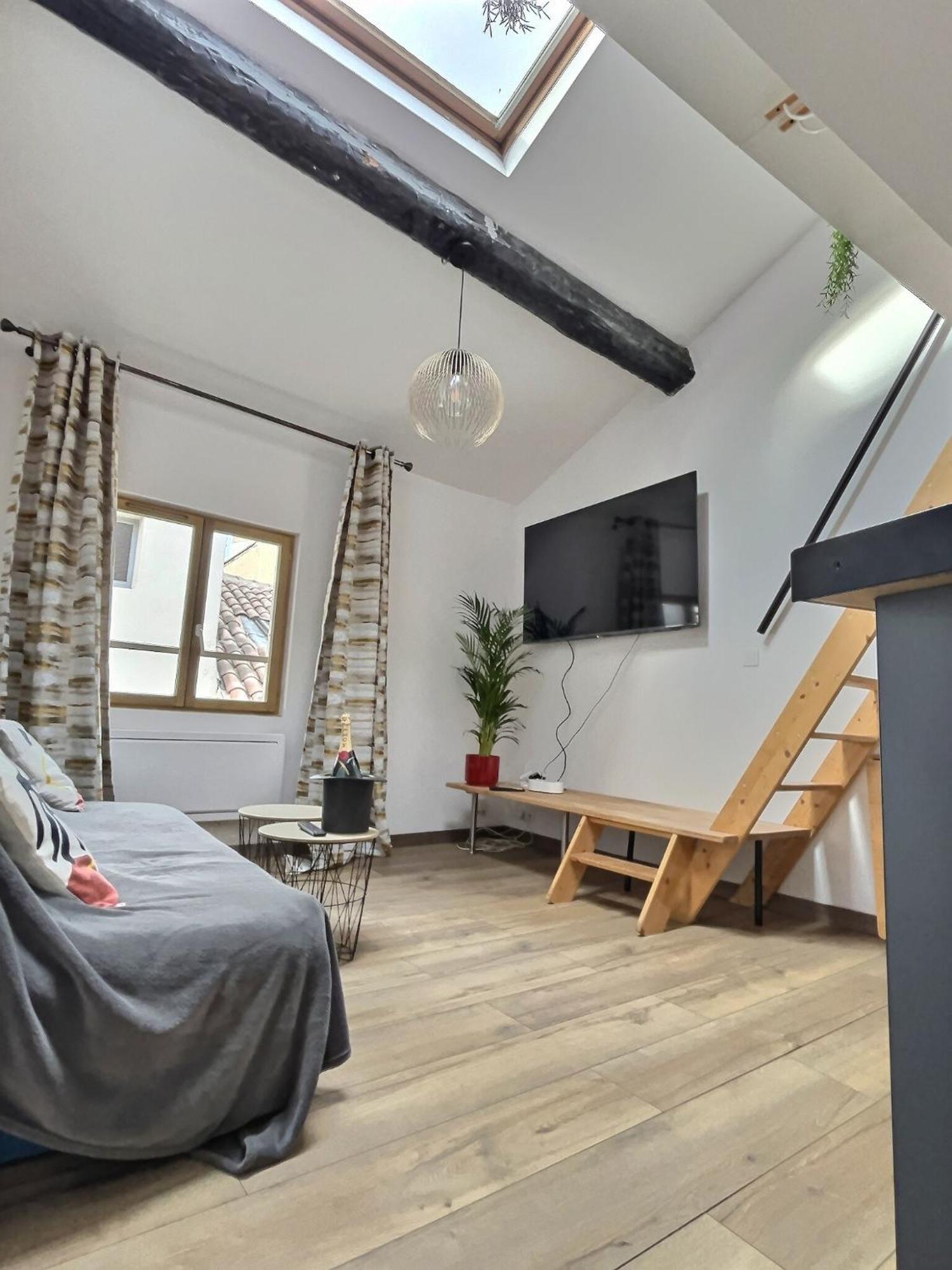 Charmant Duplex Beziers Centre المظهر الخارجي الصورة
